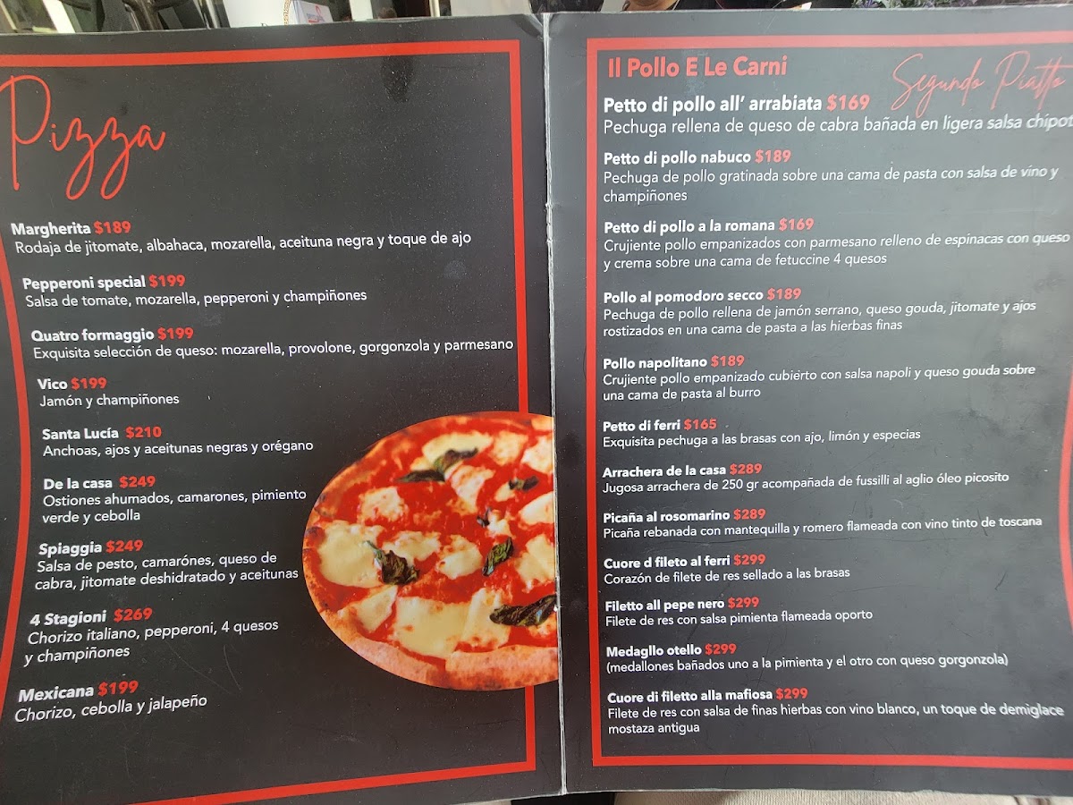 Trattoria di Nabucco Napoles Menu - Image 4